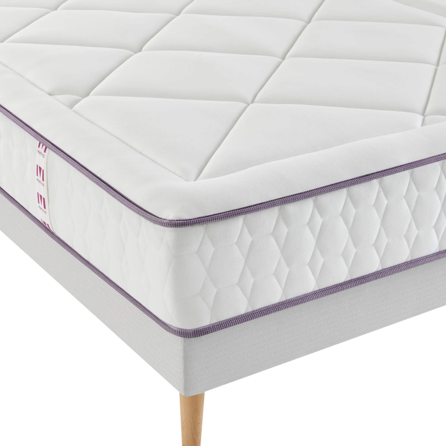 Matelas Merinos Ressorts Ensachés, Mémoire De Forme Et Latex Full Bed 5 Matelas Merinos Ressorts Ensachés, Mémoire De Forme Et Latex Full Bed – Image 3