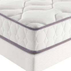 Matelas Merinos 100% Latex Happy Lit 19 Matelas Merinos 100% Latex Happy Lit -Magasin De Literie mat happy lit zoom angle face fond blanc