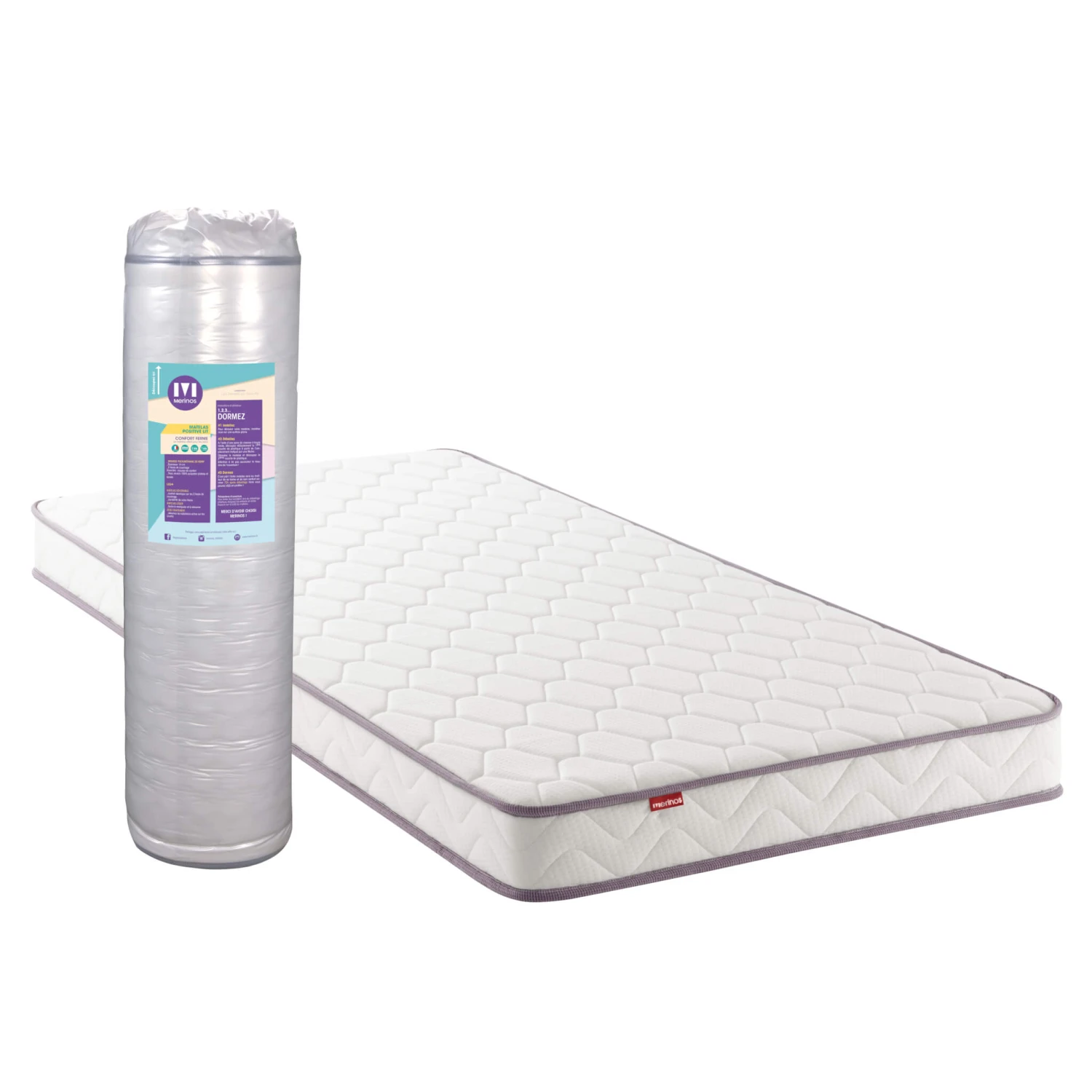 Matelas Merinos Junior Mousse Positive Lit 12 Matelas Merinos Junior Mousse Positive Lit – Image 10