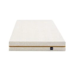 Ensemble Matelas Mousse Recyclée, Sommier, Pieds, Couette Et Oreiller Aube 400 - SOMEO 32 Ensemble Matelas Mousse Recyclée, Sommier, Pieds, Couette Et Oreiller Aube 400 - SOMEO -Magasin De Literie matelas aube400 90x face fond blanc 1