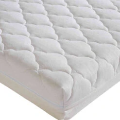 Matelas Bébé Déhoussable Ultra-doux BAMBOO Sans Traitement 10 Matelas Bébé Déhoussable Ultra-doux BAMBOO Sans Traitement -Magasin De Literie matelas b b d houssable ultra doux bamboo zoom tissu