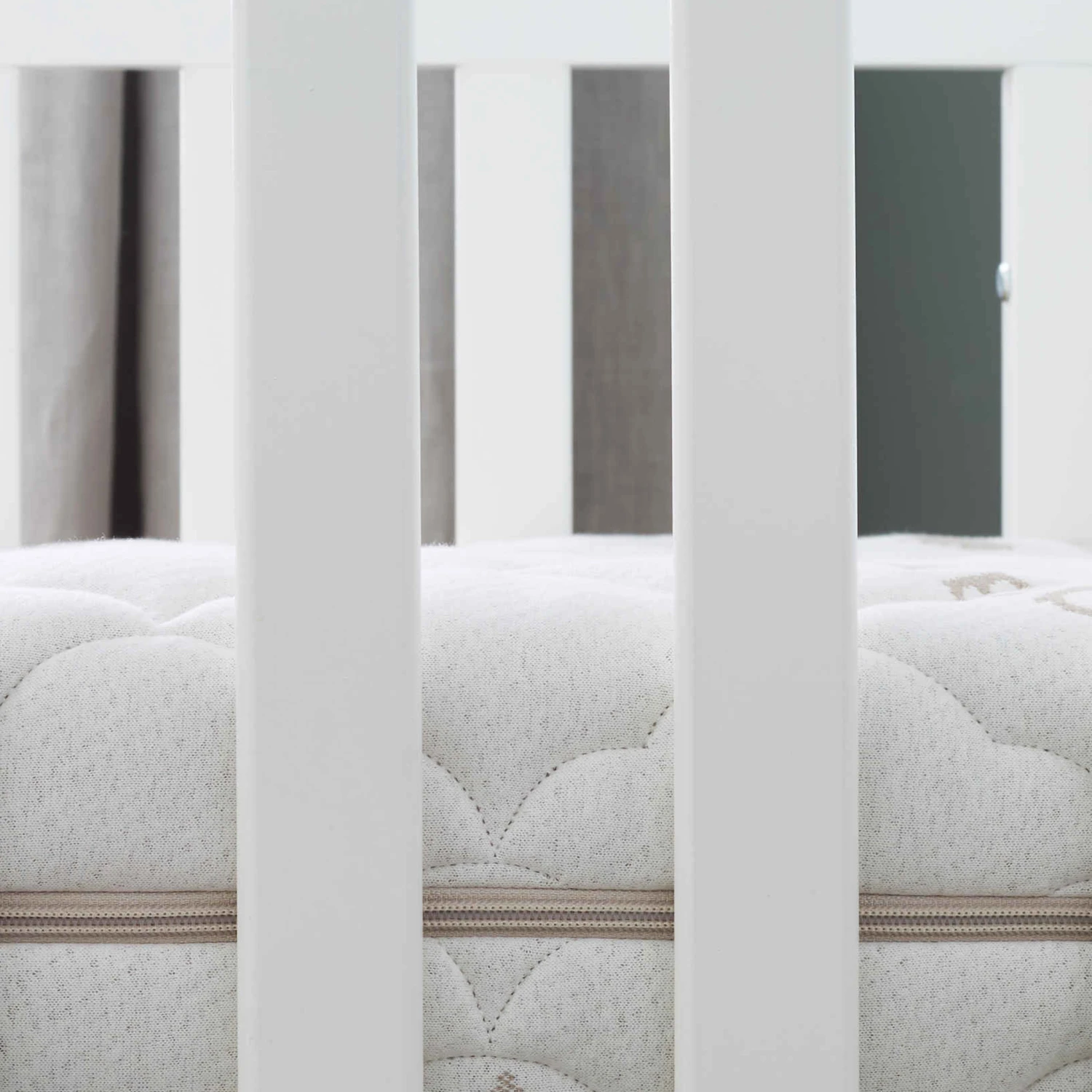 Matelas Bébé Sans Traitement Déhoussable Coton Bio – Image 4