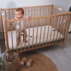 Candide Matelas Bébé Déhoussable ALOE VERA 18 Candide Matelas Bébé Déhoussable ALOE VERA -Magasin De Literie matelas candide aloevera ambiance