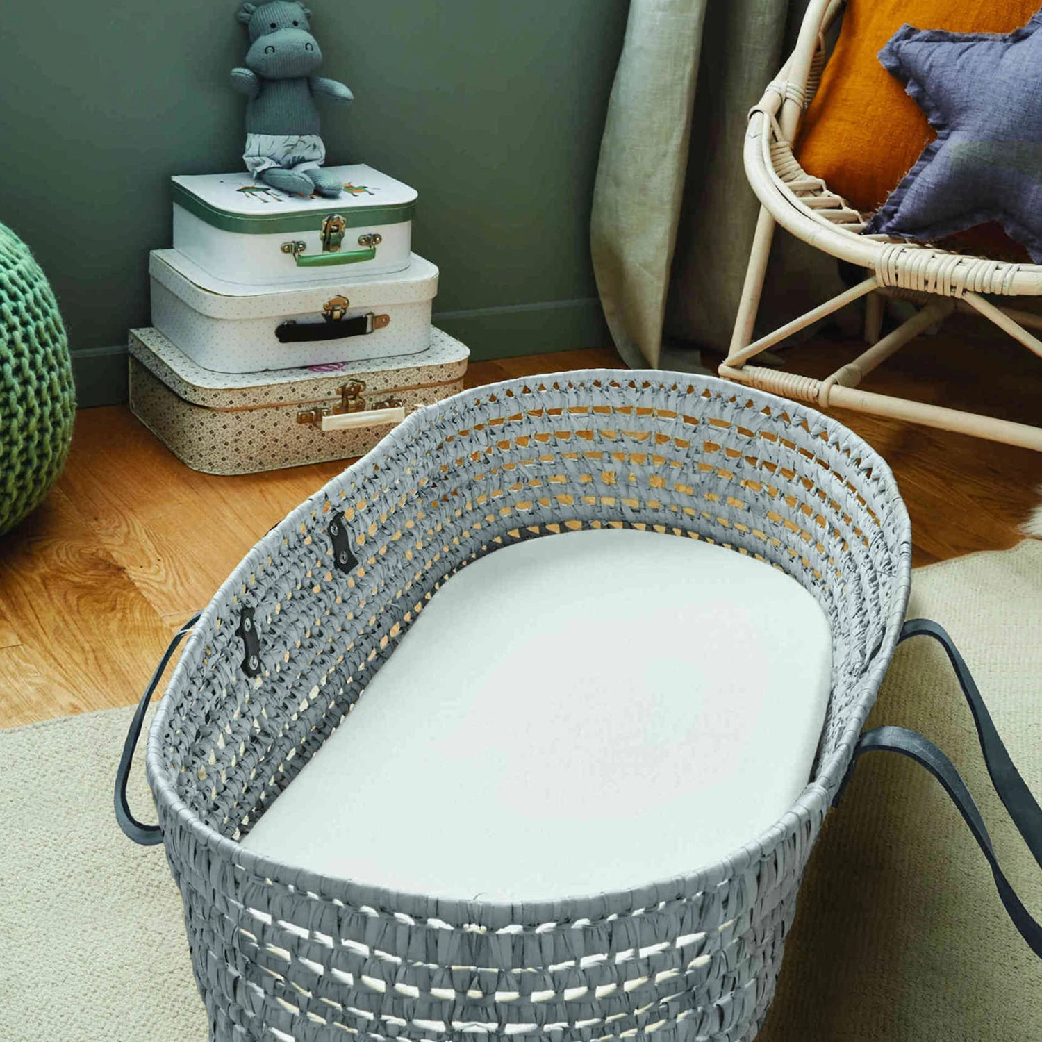 Matelas De Couffin Sans Traitement Déhoussable Et Réversible 32x72cm 5 Matelas De Couffin Sans Traitement Déhoussable Et Réversible 32x72cm – Image 3