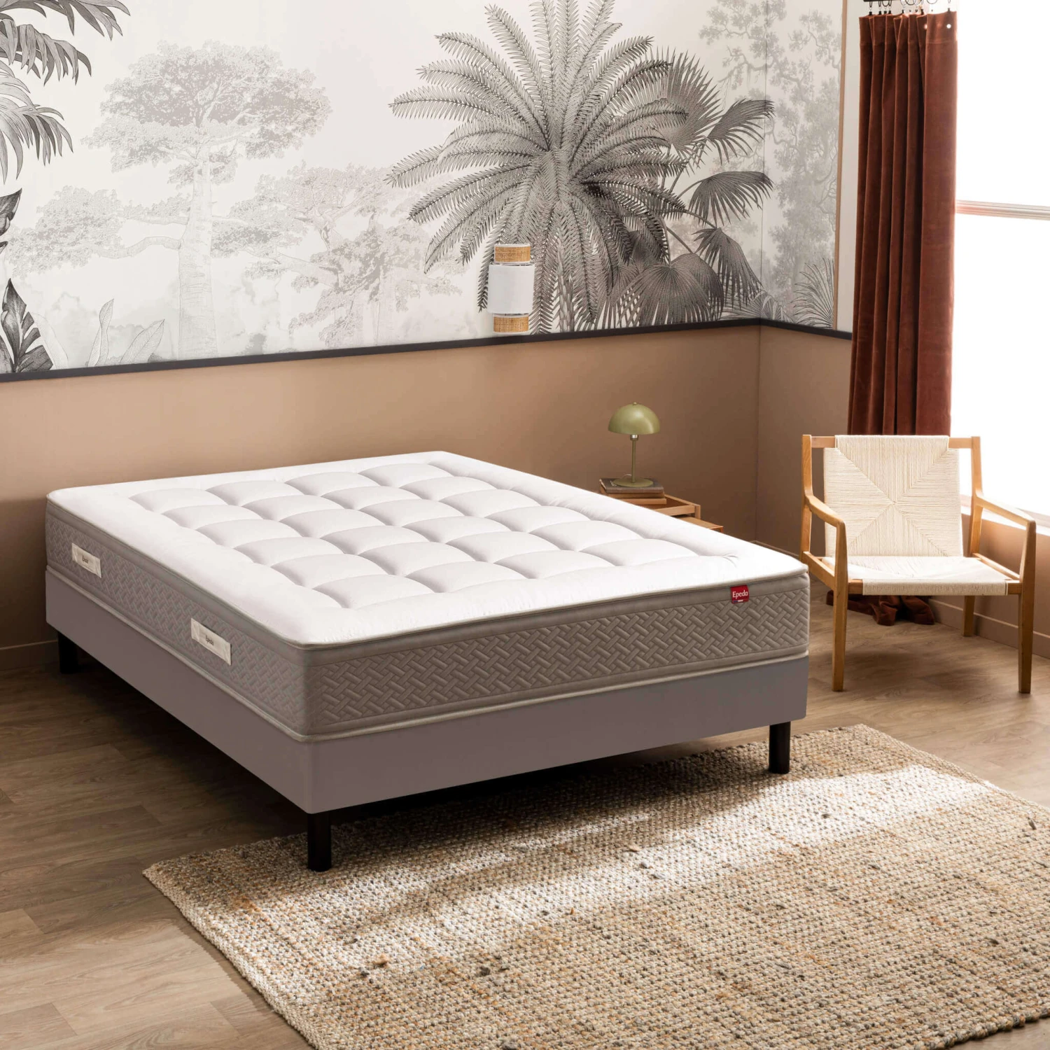 Matelas Capitonné Epeda Ressorts Ensachés, Cachemire Et Soie Le Majestueux 5 Matelas Capitonné Epeda Ressorts Ensachés, Cachemire Et Soie Le Majestueux – Image 3