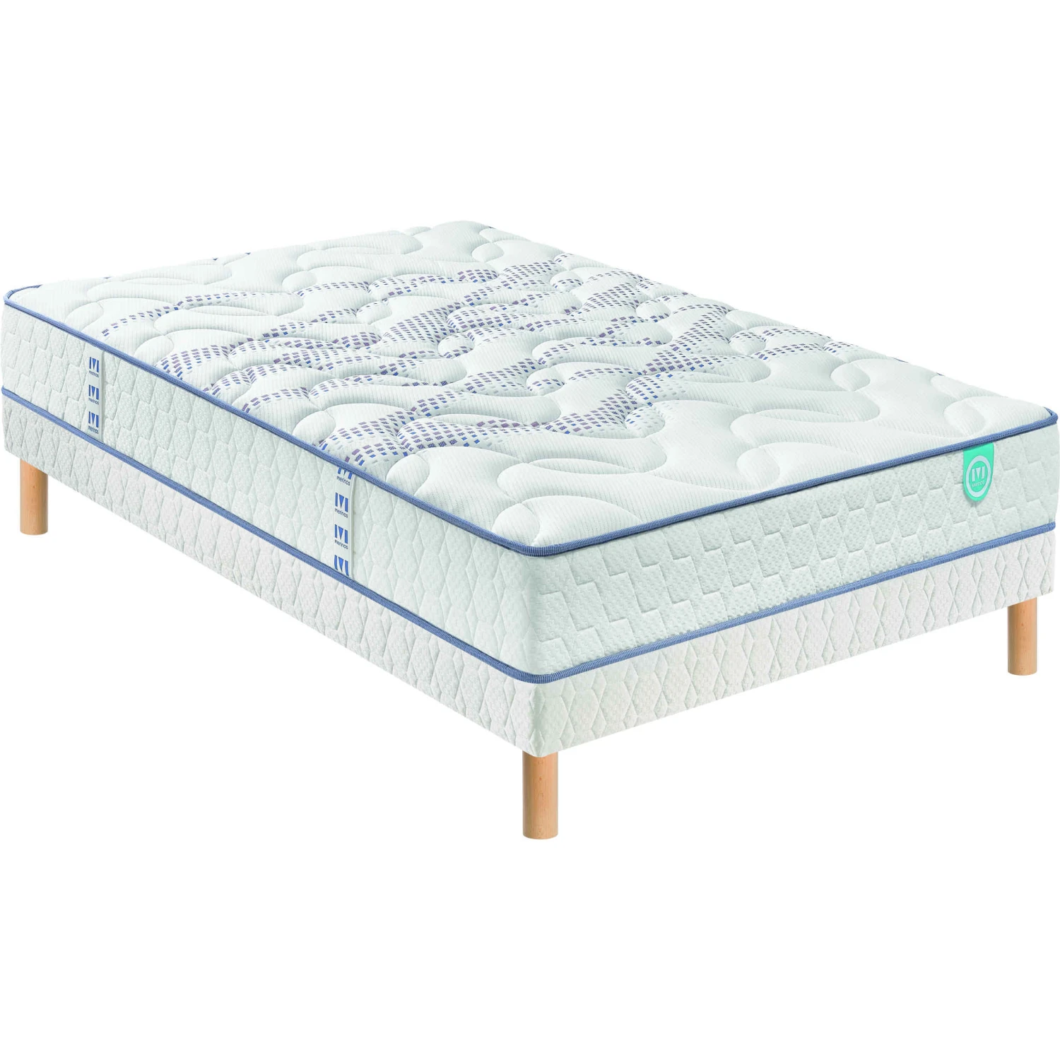 Matelas Merinos Ressorts Ensachés + Mousse Mémoire MIMIC 10 Matelas Merinos Ressorts Ensachés + Mousse Mémoire MIMIC – Image 8