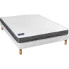 Ensemble Matelas Mousse Haute Densité Confort Sérénité + Sommier + Pieds 1 Ensemble Matelas Mousse Haute Densité Confort Sérénité + Sommier + Pieds -Magasin De Literie matelas mousse haute densit confort s r nit 140x190 presente en ensemble 1