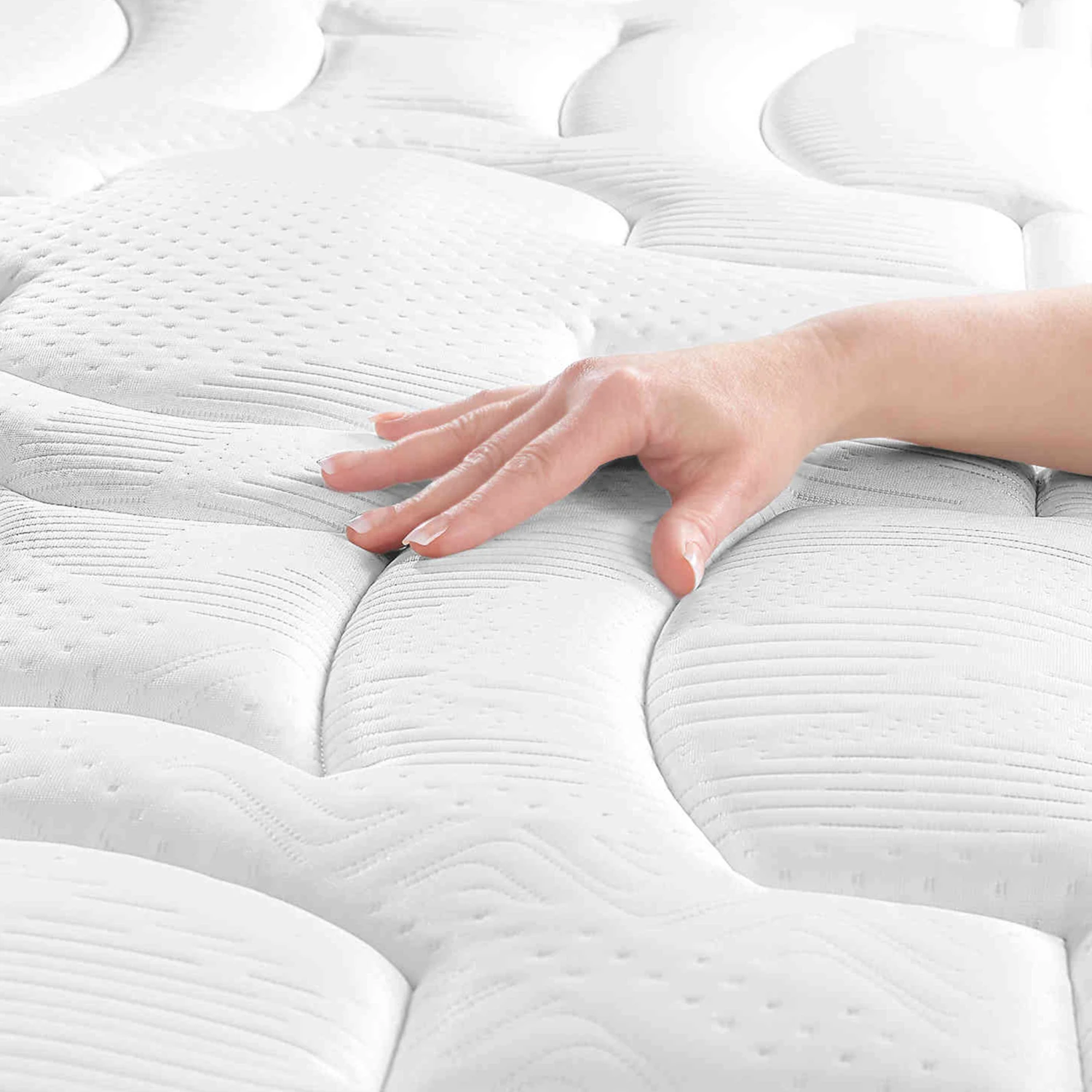 Matelas Ressorts Ensachés 5 Zones + 4cm Mousse Mémoire RV4 5 Matelas Ressorts Ensachés 5 Zones + 4cm Mousse Mémoire RV4 – Image 3