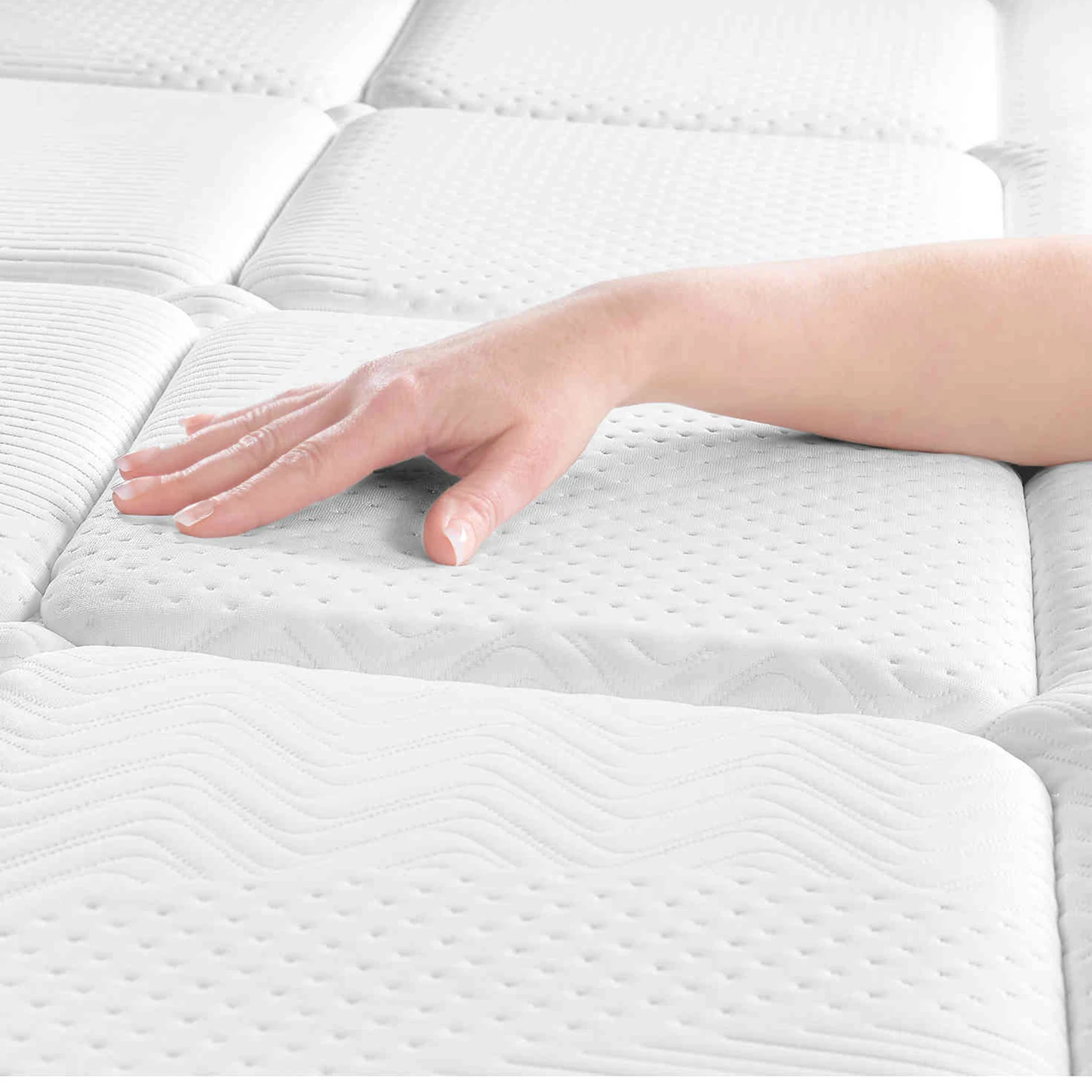 Matelas Ressorts Ensachés 5 Zones + 6cm Mousse Memoire RV6 5 Matelas Ressorts Ensachés 5 Zones + 6cm Mousse Memoire RV6 – Image 3