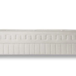 Matelas Simmons Ressorts Ensachés, Mousse, Lin Et Fibres Recyclées F1rst FR.2 -Magasin De Literie matelas simmons first2 zoom bande fond blanc