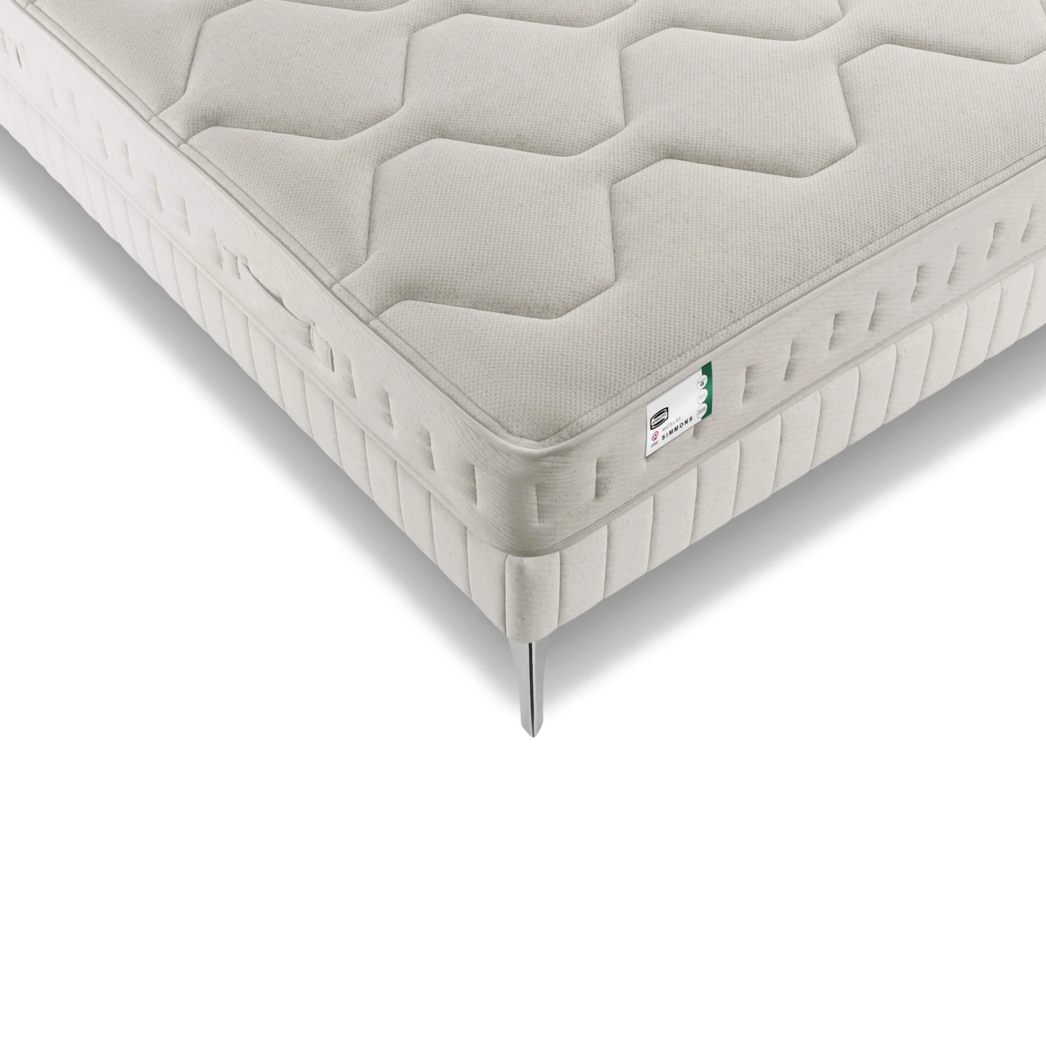 Matelas Simmons Ressorts Ensachés, Mousse à Mémoire De Forme, Lin Et Fibres Recyclées F1rst FR.3 5 Matelas Simmons Ressorts Ensachés, Mousse à Mémoire De Forme, Lin Et Fibres Recyclées F1rst FR.3 – Image 3