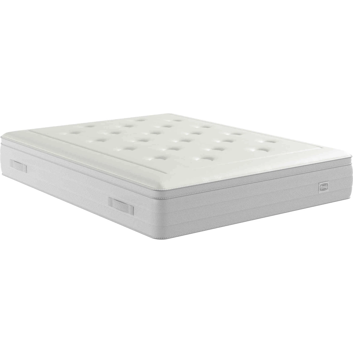 Matelas Simmons Ressorts Ensachés + Mousse Mémoire Grand Confort 33cm SW6 3 Matelas Simmons Ressorts Ensachés + Mousse Mémoire Grand Confort 33cm SW6