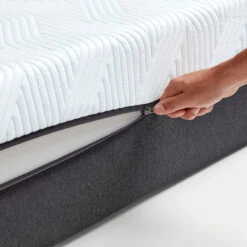 Matelas Tempur Pro Plus Smartcool -Magasin De Literie matelas tempur pro plus sc zoom zip fond blanc