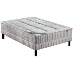 Matelas Epeda Ressorts Ensachés Ferme Et Confortable YUCCA 17 Matelas Epeda Ressorts Ensachés Ferme Et Confortable YUCCA -Magasin De Literie matelas yucca ensemble vue profil fond blanc