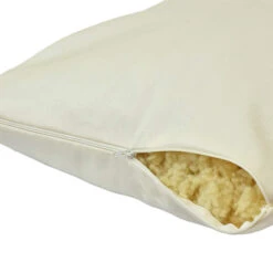 Oreiller Coton Bio Moelleux 50% Laine 50% Latex Naturel 12 Oreiller Coton Bio Moelleux 50% Laine 50% Latex Naturel -Magasin De Literie oreiller hana zoom fond blanc 2