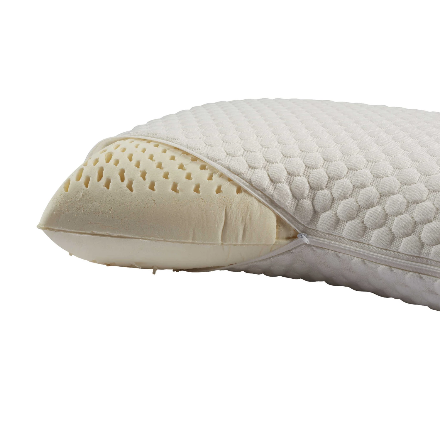 Oreiller Latex Et Housse De Protection Someo 40x60 5 Oreiller Latex Et Housse De Protection Someo 40x60 â Image 3