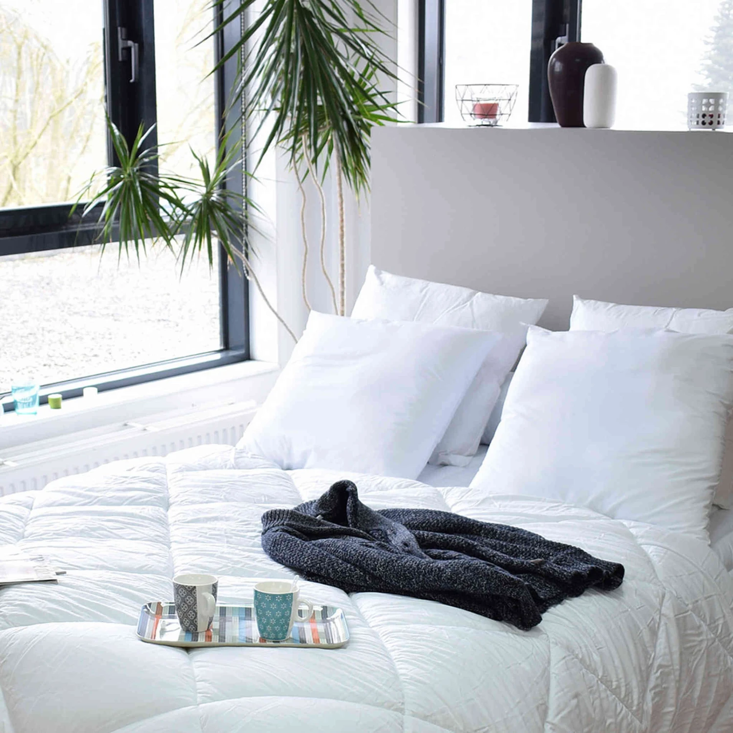 Oreiller Fermeté Modulable Mousse Mémoire Mémory 60x60 4 Oreiller Fermeté Modulable Mousse Mémoire Mémory 60x60 – Image 2