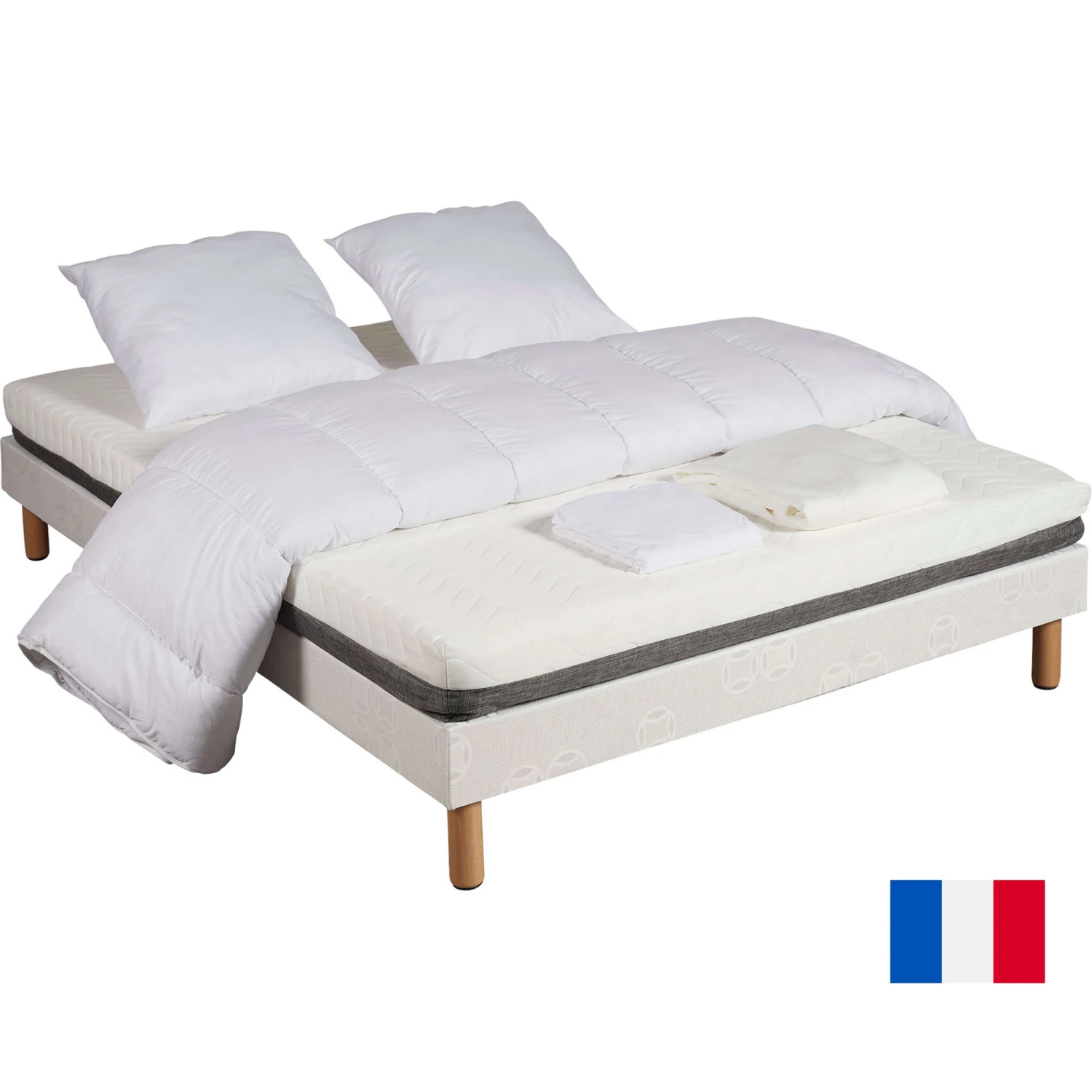 Pack Literie Tout En Un 100% Français - L'ÉTUDIANT