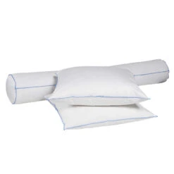 Pack Oreiller Et Traversin Moelleux/ferme Duvet De Canard Anti-allergènes Someo