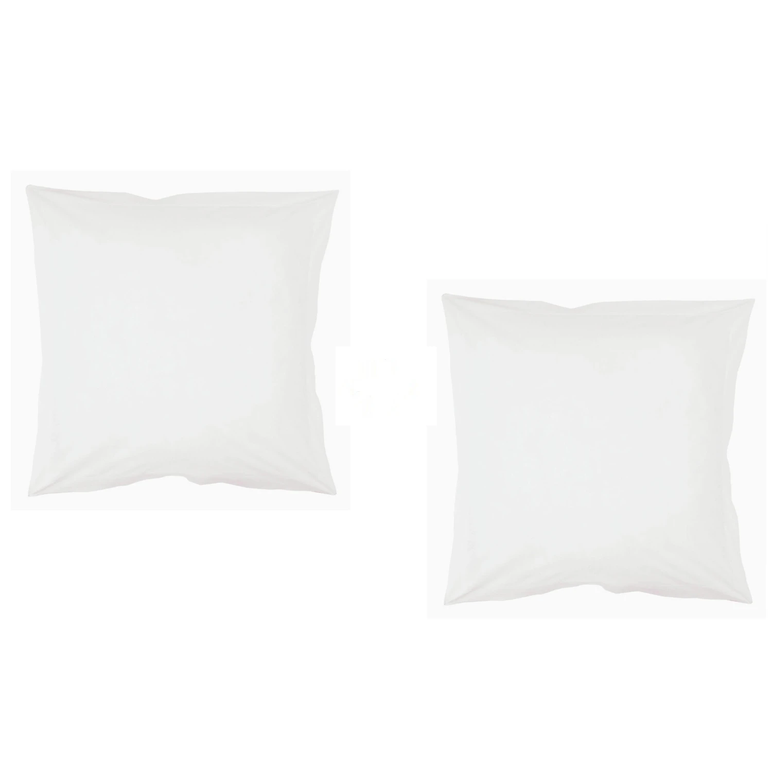 Lot De 2 Taies D'oreillers Blanches 4 Lot De 2 Taies D'oreillers Blanches – Image 2