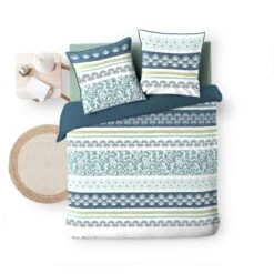 Parure De Lit Astrid -Magasin De Literie parure de lit astrid vue dessus fond blanc