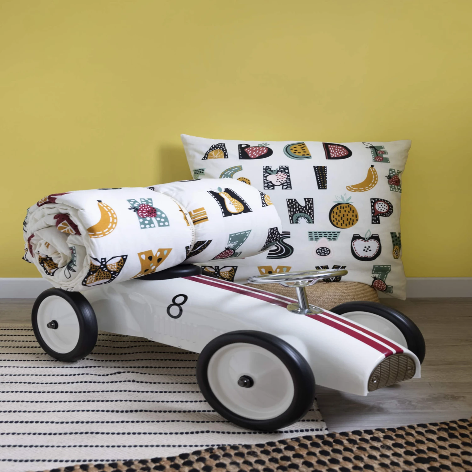 Parure De Lit Enfant Farandole 140x200 5 Parure De Lit Enfant Farandole 140x200 – Image 3