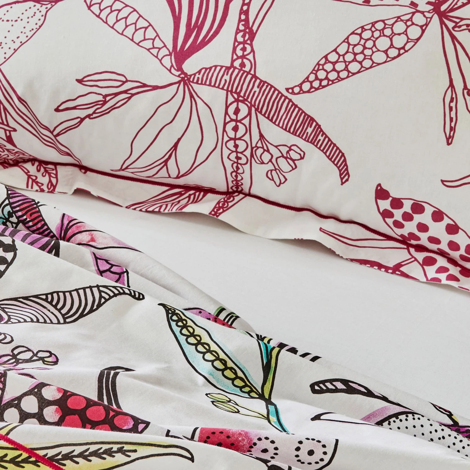 Parure De Lit Pénélope Rose - Tradilinge 4 Parure De Lit Pénélope Rose - Tradilinge – Image 2