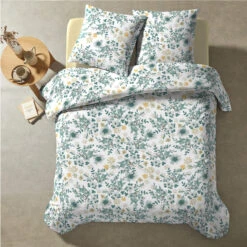 Parure De Lit Flo Green -Magasin De Literie parure flo green vue dessus