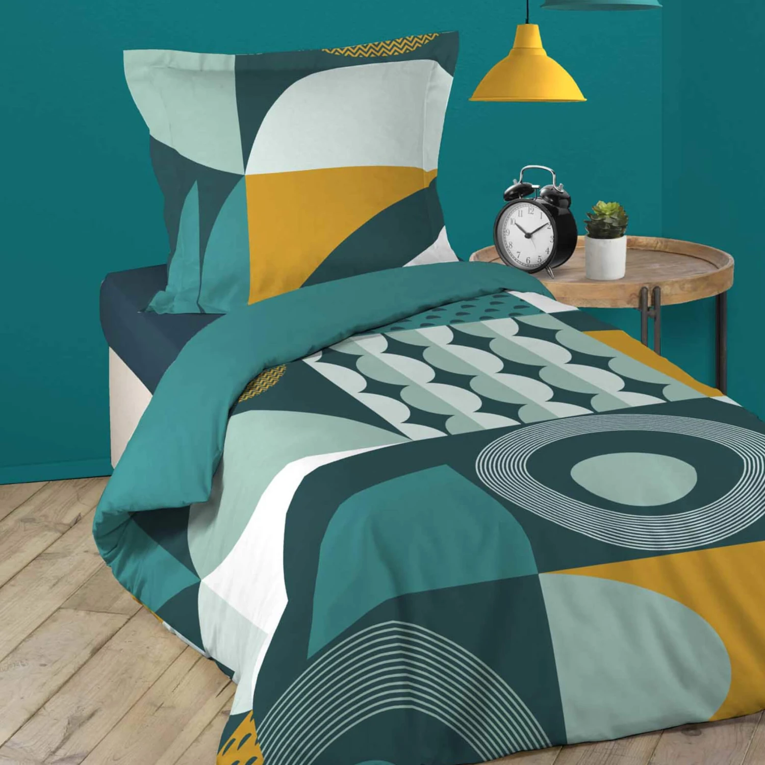 Parure De Lit Gemma Bleu 5 Parure De Lit Gemma Bleu – Image 3