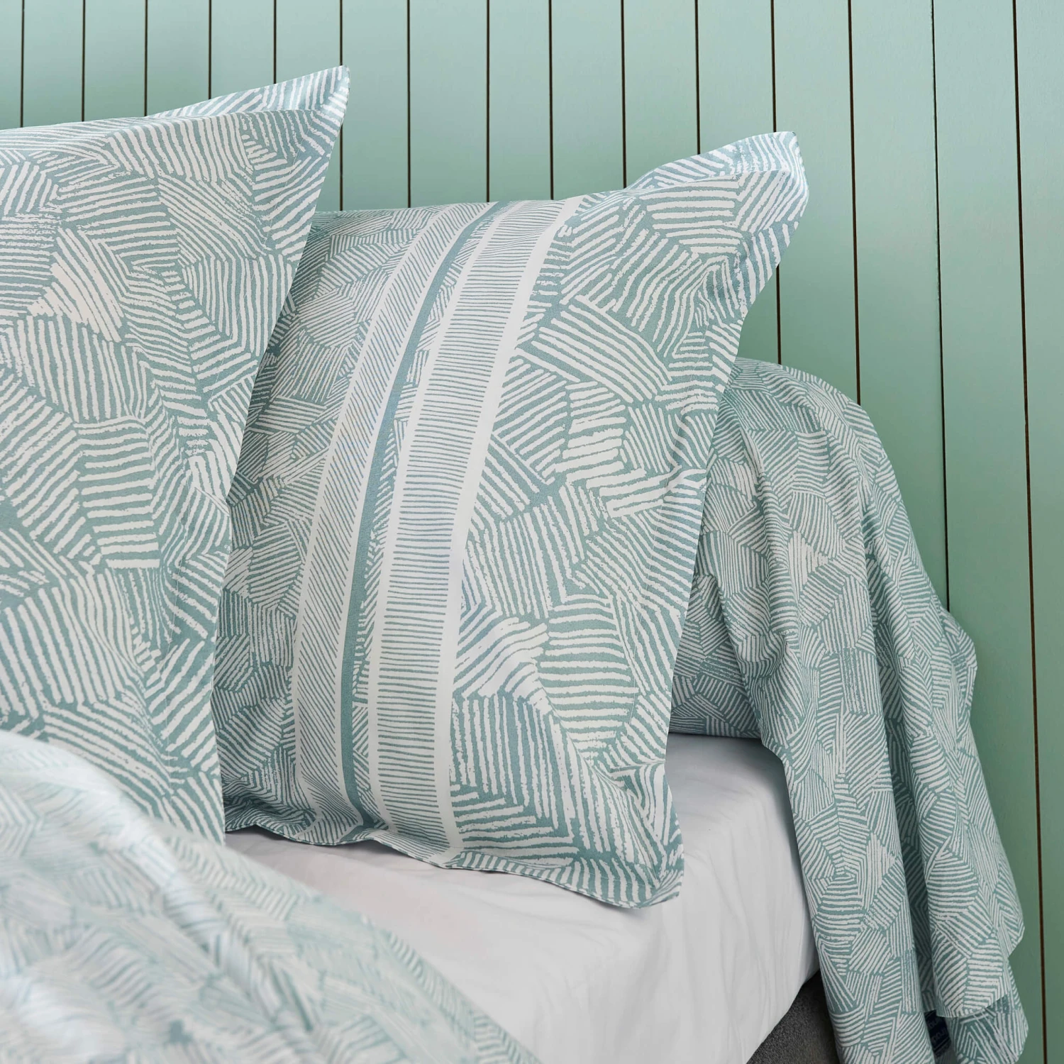 Parure De Lit Leo écume - Tradilinge 5 Parure De Lit Leo écume - Tradilinge – Image 3