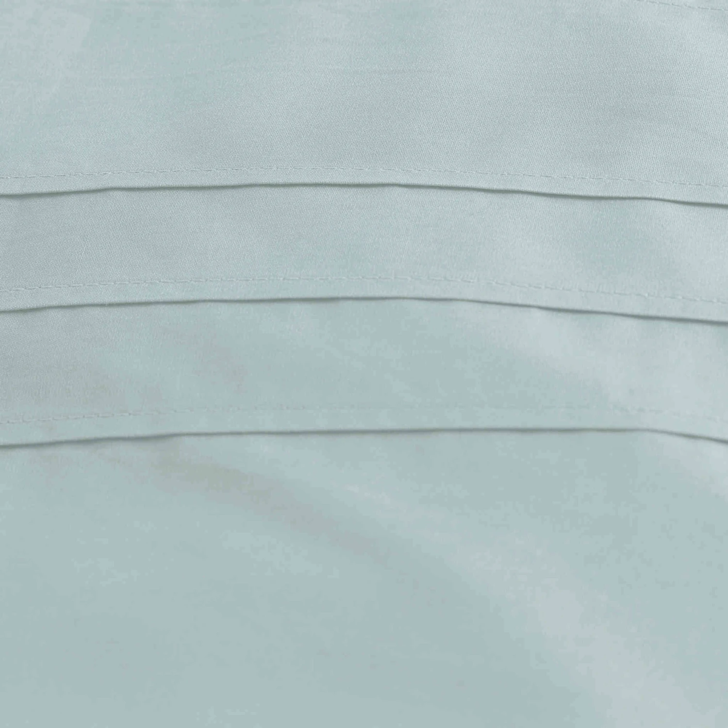 Parure De Lit Plis Religieuses Percale Bleu Gris 4 Parure De Lit Plis Religieuses Percale Bleu Gris – Image 2