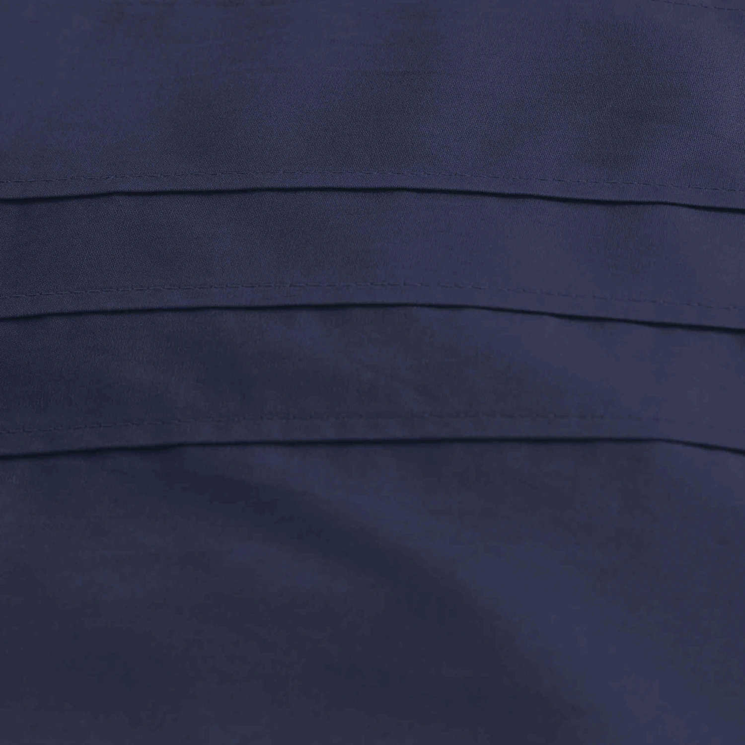 Parure De Lit Plis Religieuses Percale Bleu Marine 4 Parure De Lit Plis Religieuses Percale Bleu Marine – Image 2