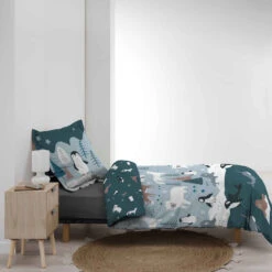 Parure De Lit Enfant Princesse Banquise 140x200 Cm 11 Parure De Lit Enfant Princesse Banquise 140x200 Cm -Magasin De Literie parure princesse banquise profil