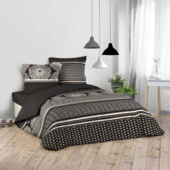 Parure De Lit Silex -Magasin De Literie parure silex ambiance