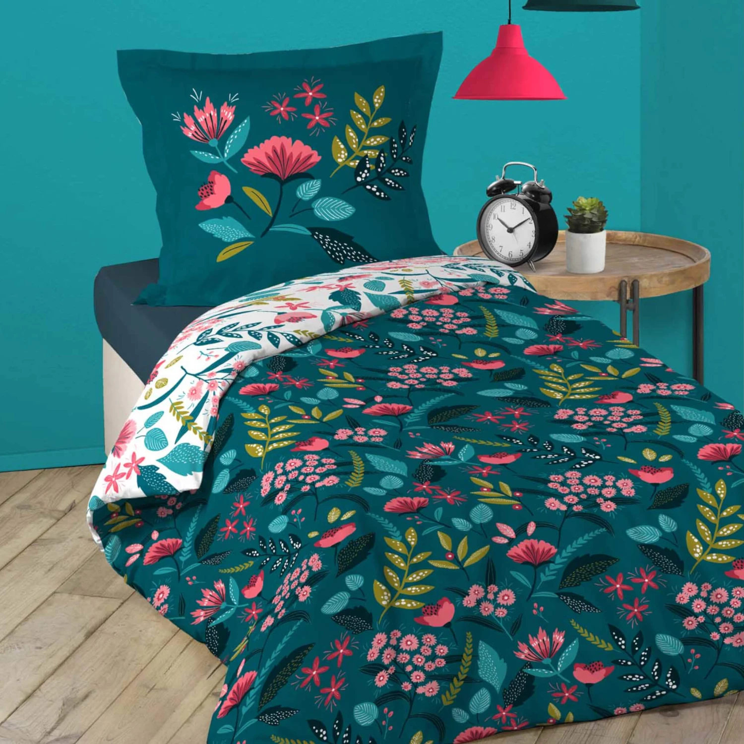 Parure De Lit Stessy Bleu 5 Parure De Lit Stessy Bleu – Image 3