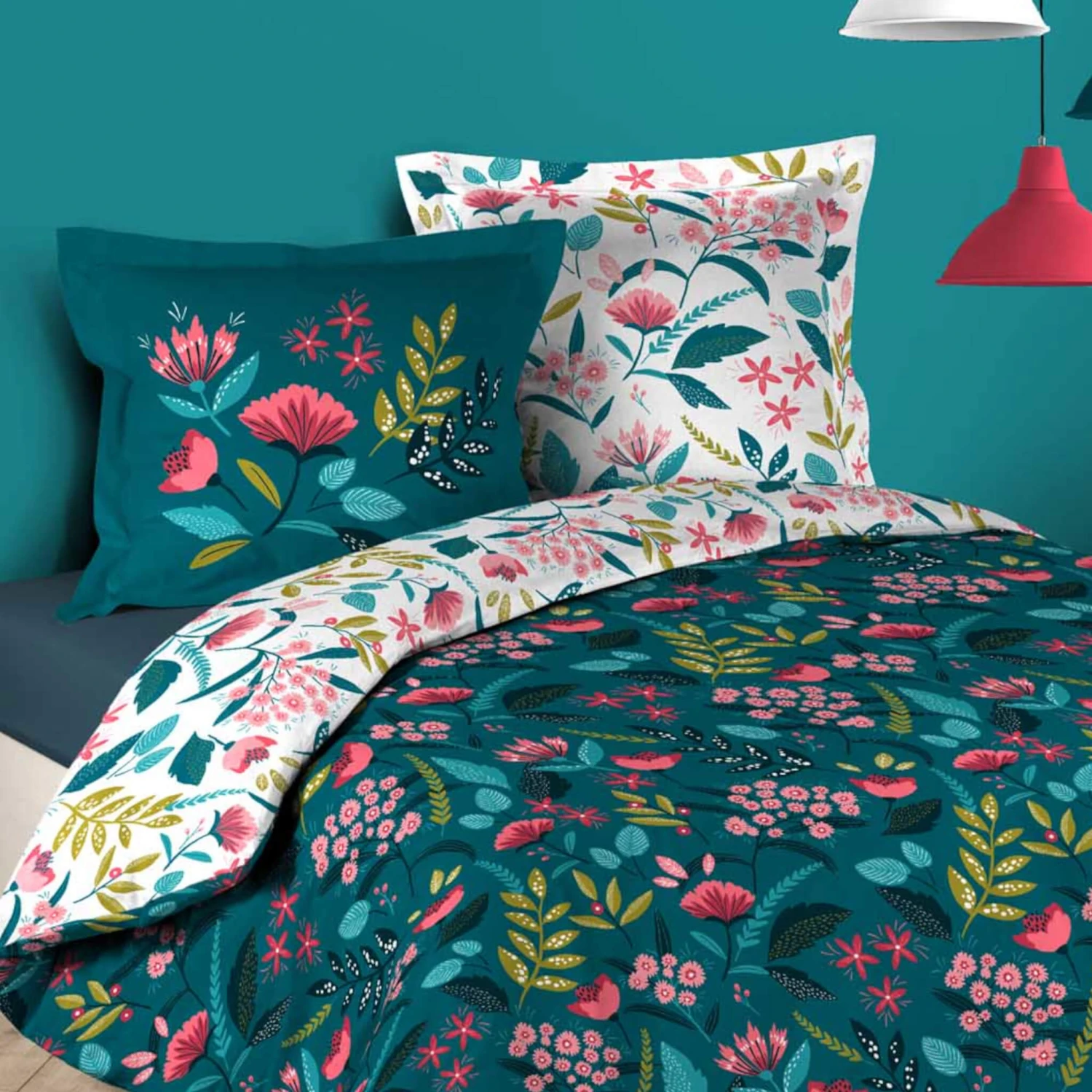 Parure De Lit Stessy Bleu 4 Parure De Lit Stessy Bleu – Image 2