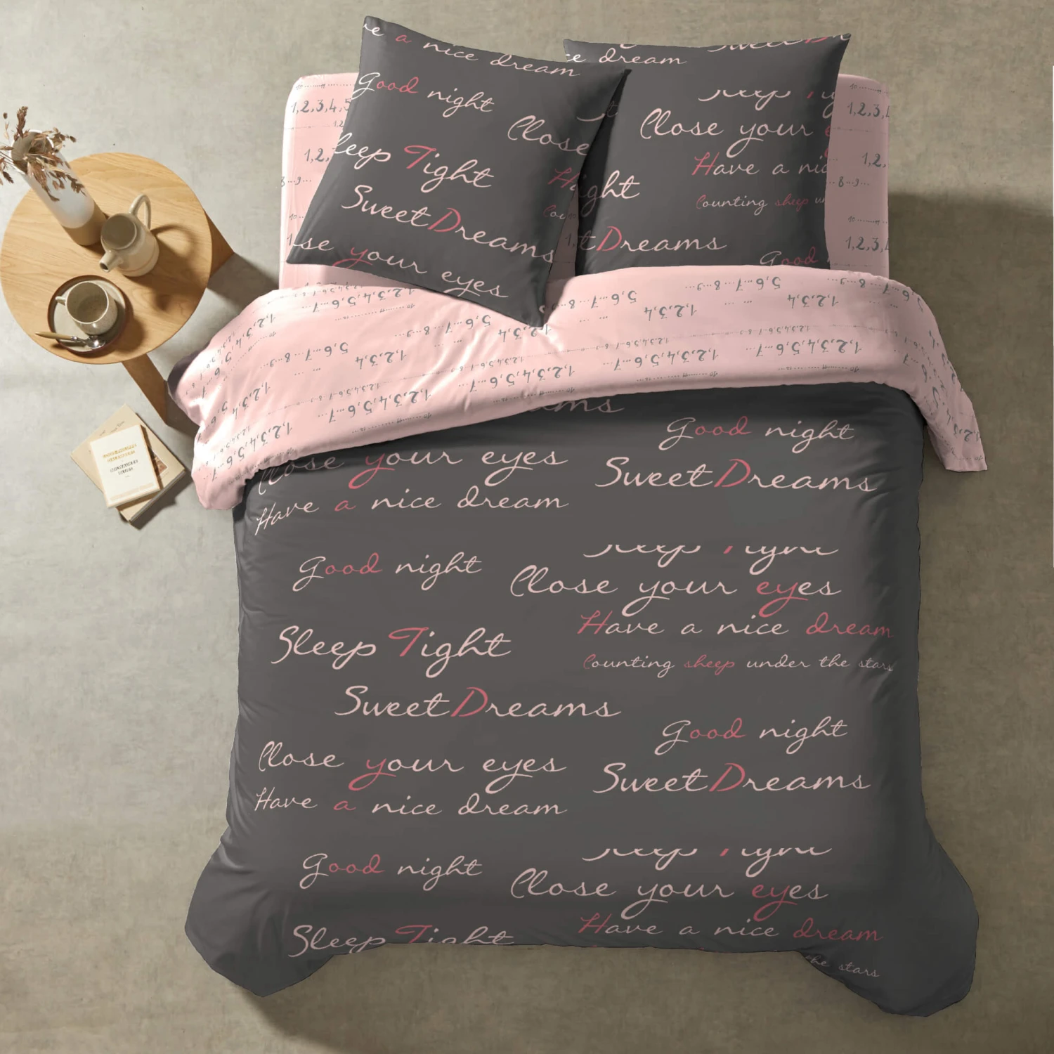 Parure De Lit Sweet Dreams 240x220 Cm 5 Parure De Lit Sweet Dreams 240x220 Cm – Image 3