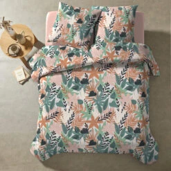 Parure De Lit Travel Rose Poudré 7 Parure De Lit Travel Rose Poudré -Magasin De Literie parure travel vue dessus