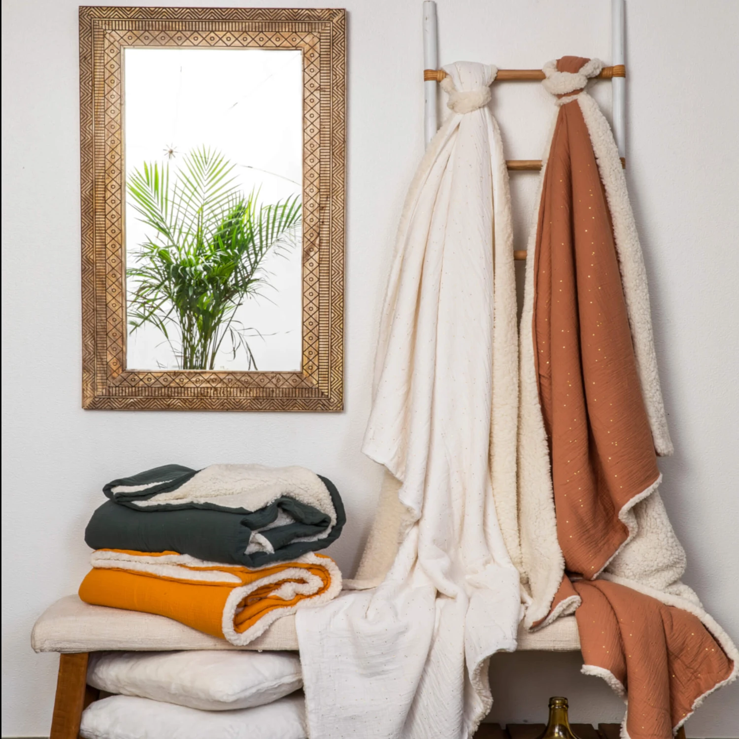 Plaid Double Gaze Sherpa 130x180 Cm 8 Plaid Double Gaze Sherpa 130x180 Cm – Image 6