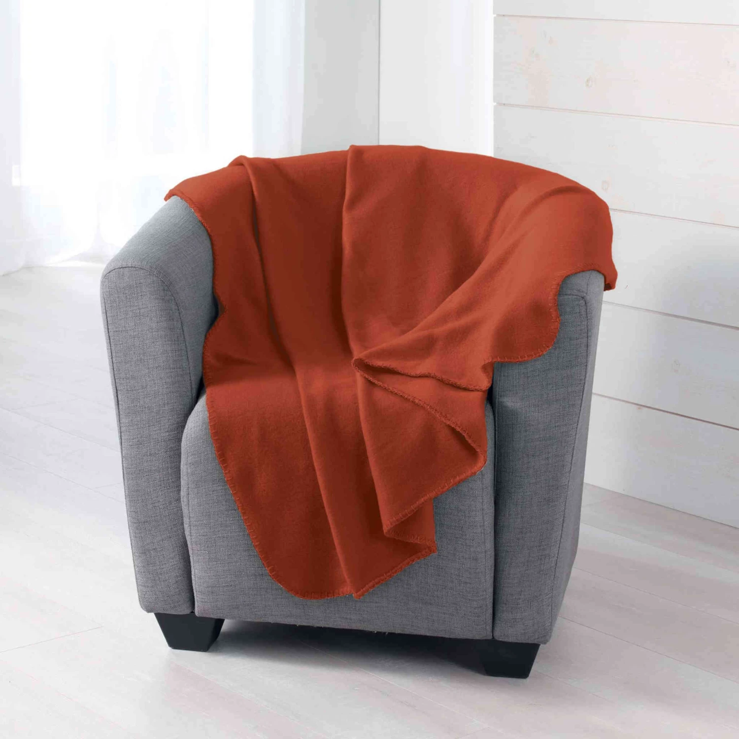 Plaid Polaire Terracotta Milou 125x150 Cm 3 Plaid Polaire Terracotta Milou 125x150 Cm