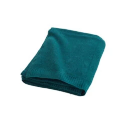 Plaid Tricotine 125x150 Cm 31 Plaid Tricotine 125x150 Cm -Magasin De Literie plaid tricotine emeraude zoom 1 1