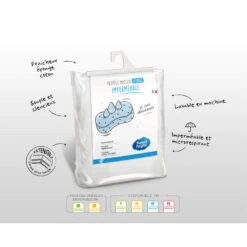 Protège Matelas Bouclette Coton Imperméable Absorbant Respirant Et Silencieux -Magasin De Literie pm simon 90x190 200cm visuel 4