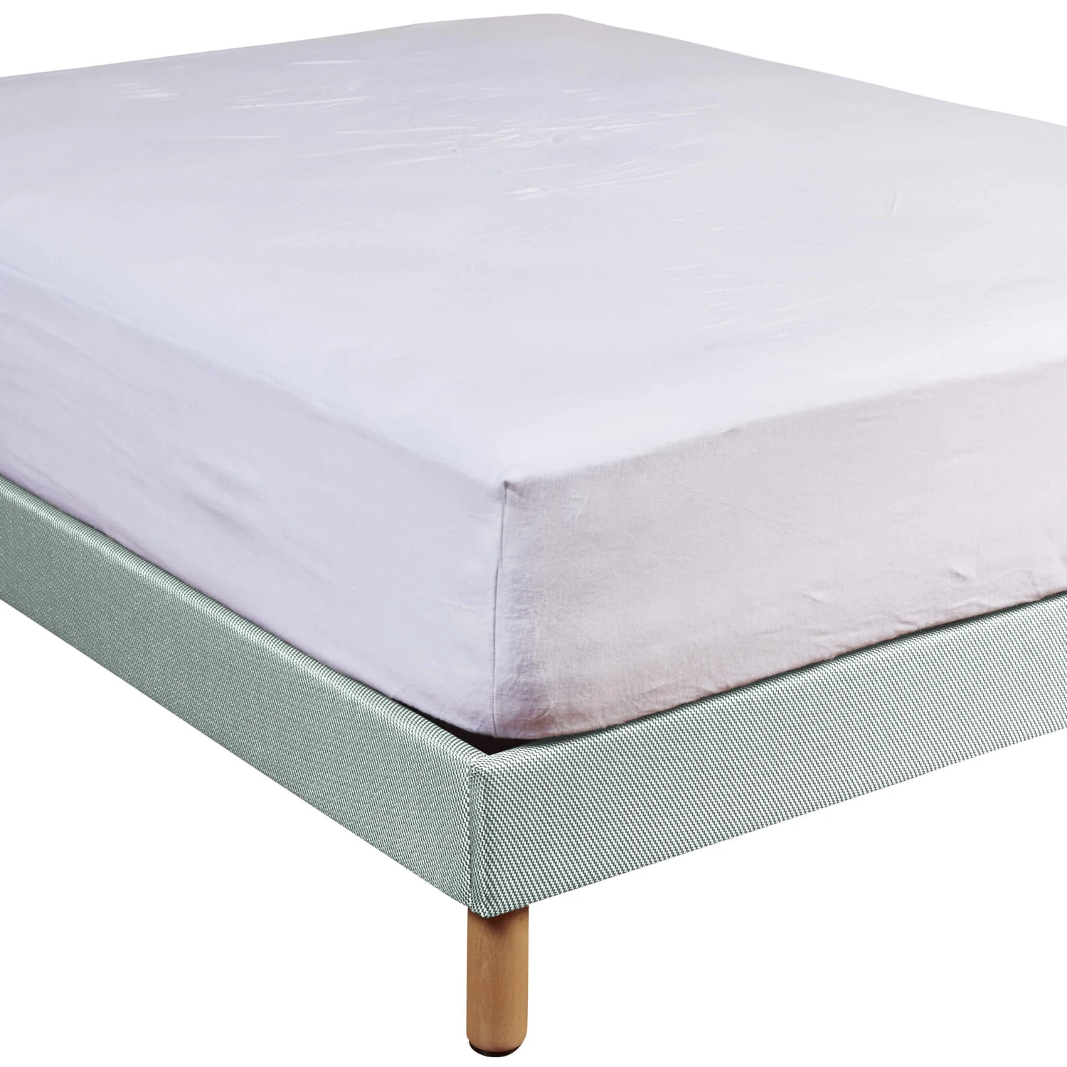 Protège Matelas Molleton 100% Coton Bio - Bonnet 40 Cm 4 Protège Matelas Molleton 100% Coton Bio - Bonnet 40 Cm – Image 2