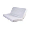 Protège Matelas Molleton Imperméable 100% Coton Pour Clic-clac 2 Protège Matelas Molleton Imperméable 100% Coton Pour Clic-clac -Magasin De Literie protege matelas molleton impermeable fond blanc 1