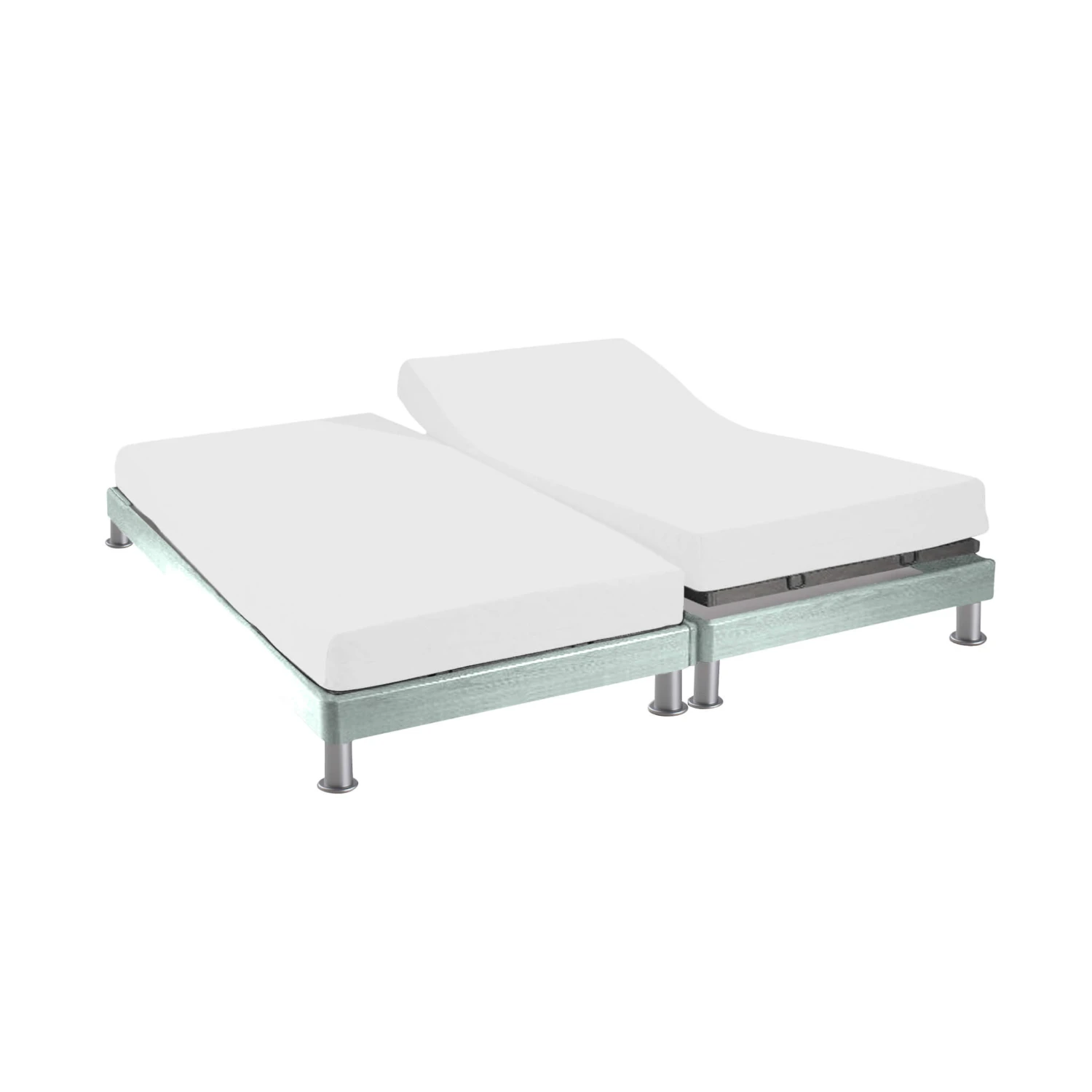 Protège Matelas Molleton 100% Coton Bio - Bonnet 27 Cm TPR Pour Sommier Articulé 3 Protège Matelas Molleton 100% Coton Bio - Bonnet 27 Cm TPR Pour Sommier Articulé