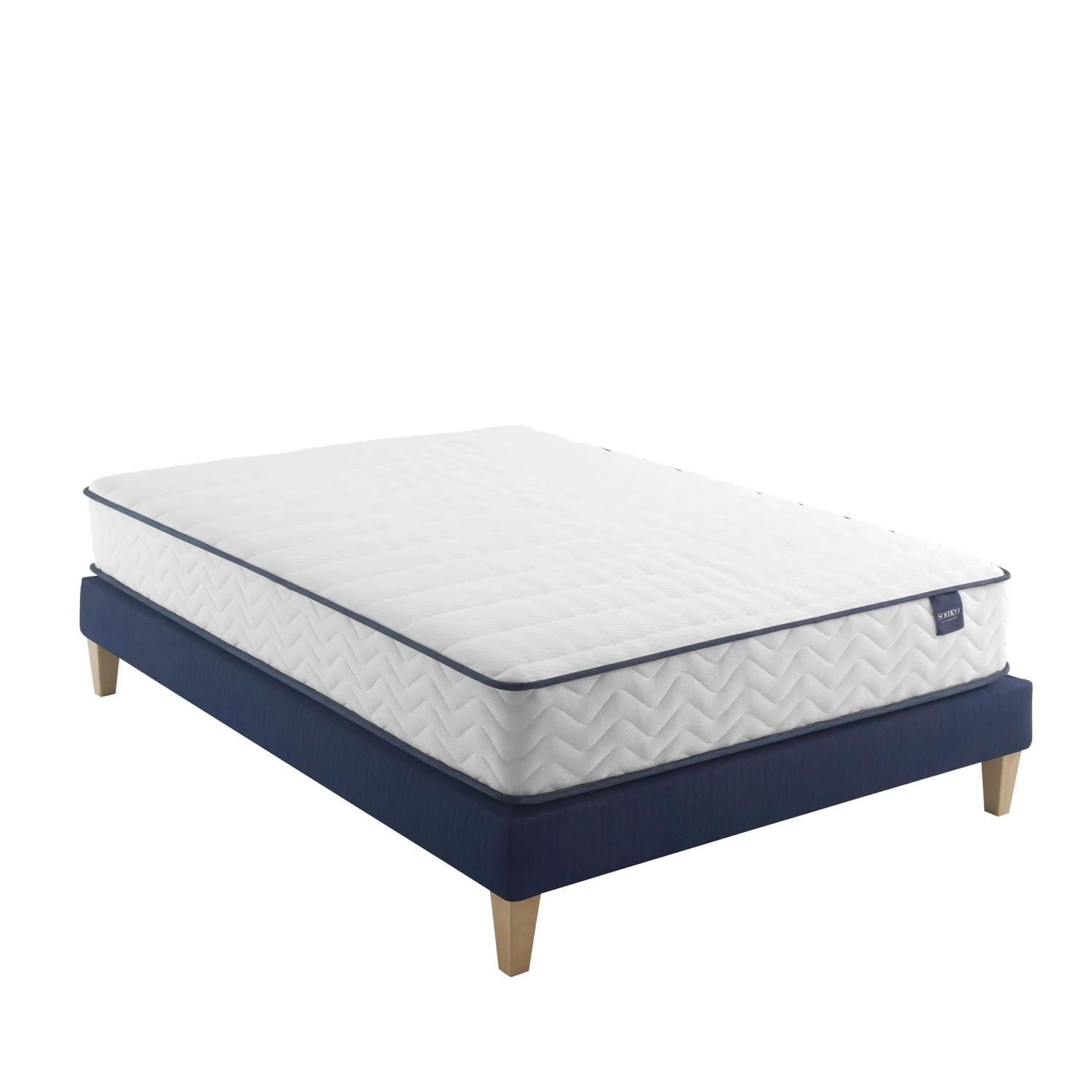 Ensemble Matelas Ressorts, Sommier Et Pieds Rêve 300 - SOMEO 3 Ensemble Matelas Ressorts, Sommier Et Pieds Rêve 300 - SOMEO