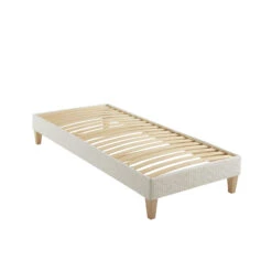 Ensemble Matelas Mousse Recyclée, Sommier, Pieds, Couette Et Oreiller Aube 400 - SOMEO 31 Ensemble Matelas Mousse Recyclée, Sommier, Pieds, Couette Et Oreiller Aube 400 - SOMEO -Magasin De Literie sommier aube 90x200 3 4 fond blanc 36