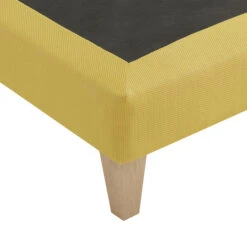 Ensemble Matelas Mousse, Sommier, Pieds, Couette Et Oreiller Aurore 400 - SOMEO 23 Ensemble Matelas Mousse, Sommier, Pieds, Couette Et Oreiller Aurore 400 - SOMEO -Magasin De Literie sommier aurore zoom 3 4 fond blanc 97