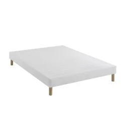 Ensemble Matelas Mémoire De Forme, Sommier Constellation Et Pieds Songe 600 - SOMEO -Magasin De Literie sommier rio grande 15cm 140x 3 4 fond blanc 21