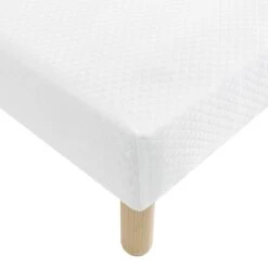 Ensemble Matelas Ressorts, Latex Et Mémoire De Forme, Sommier Constellation Et Pieds Rêve 700 - SOMEO -Magasin De Literie sommier rio grande 15cm zoom pied fond blanc 1